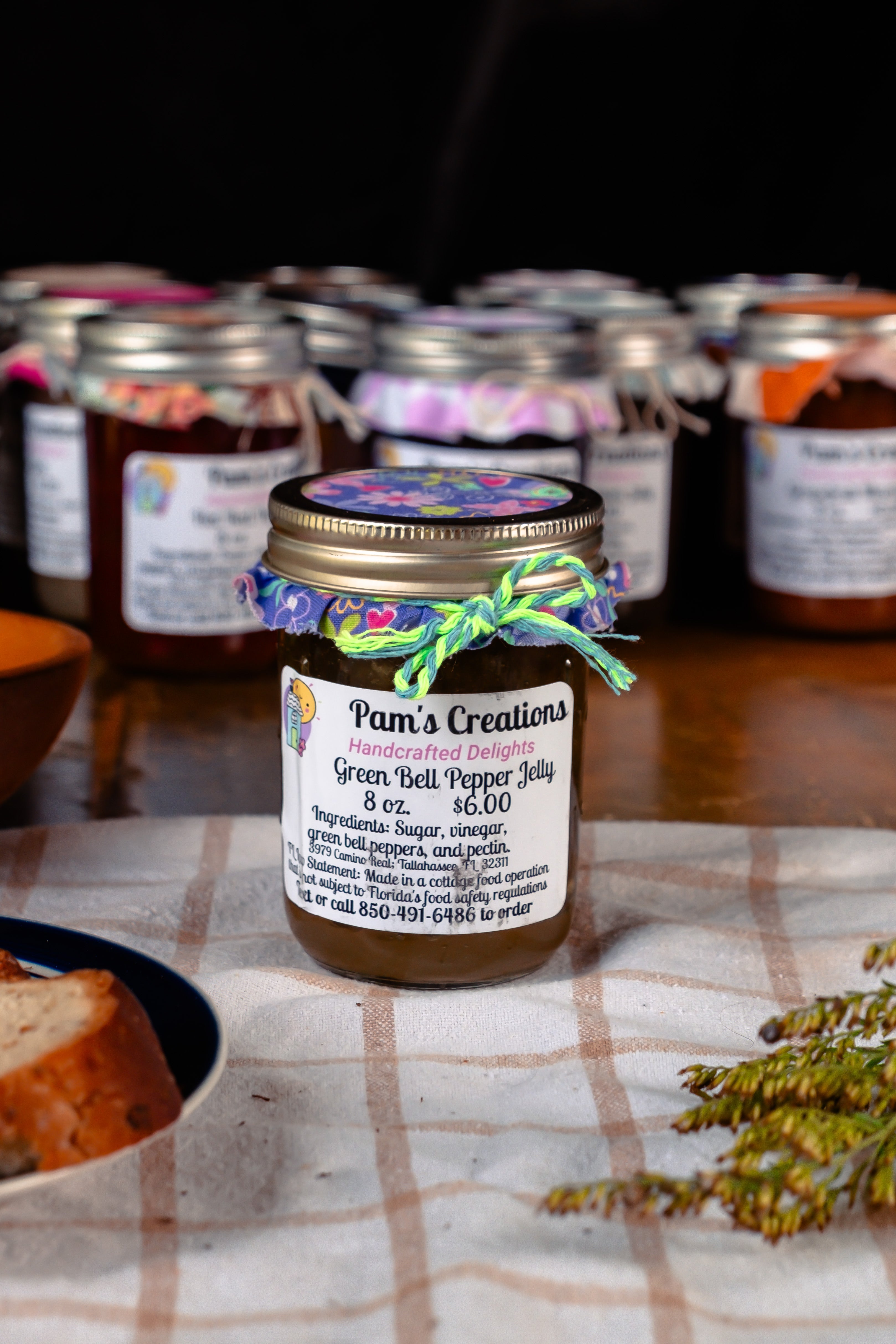 Green Bell Pepper Jelly