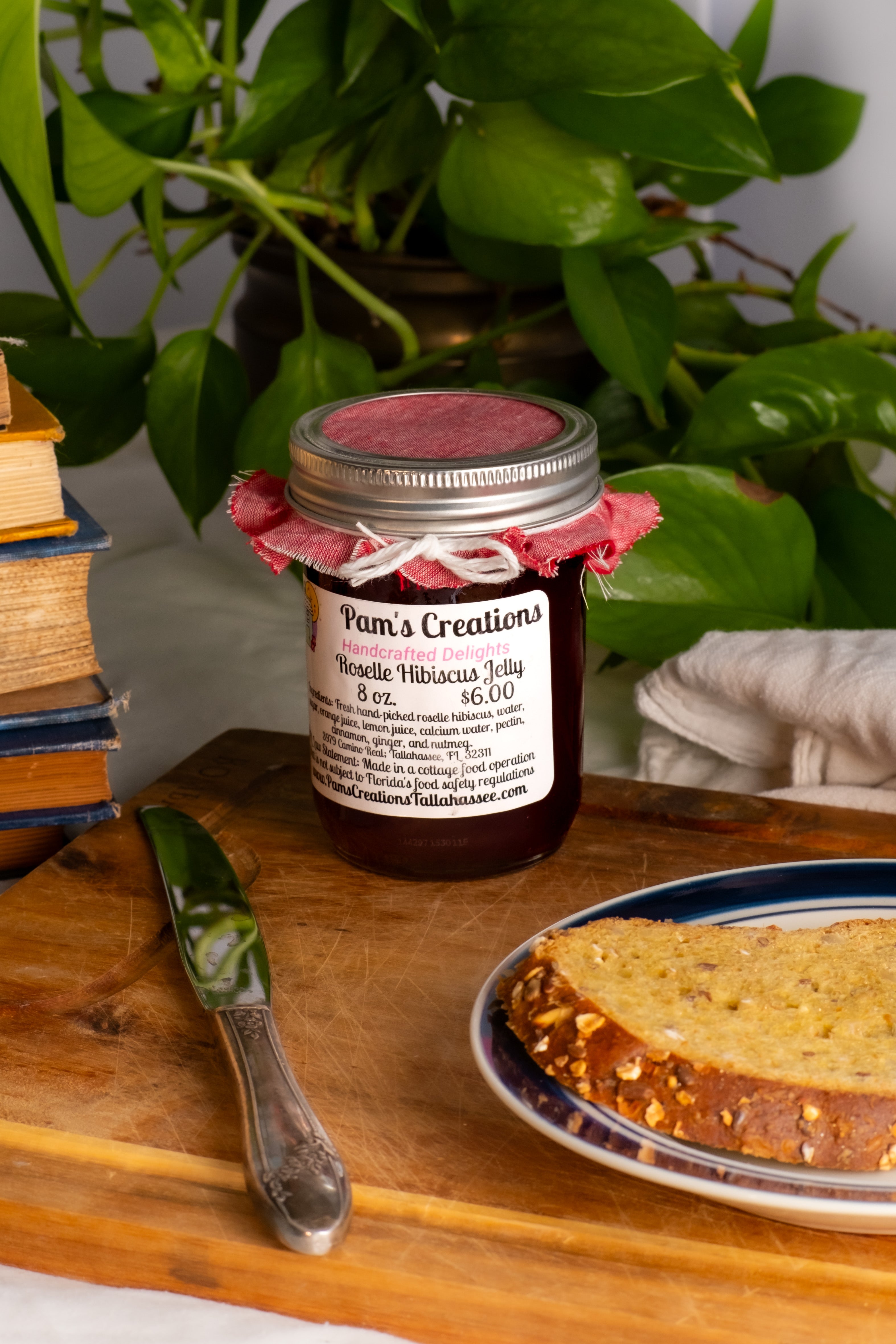 Roselle Hibiscus Jelly