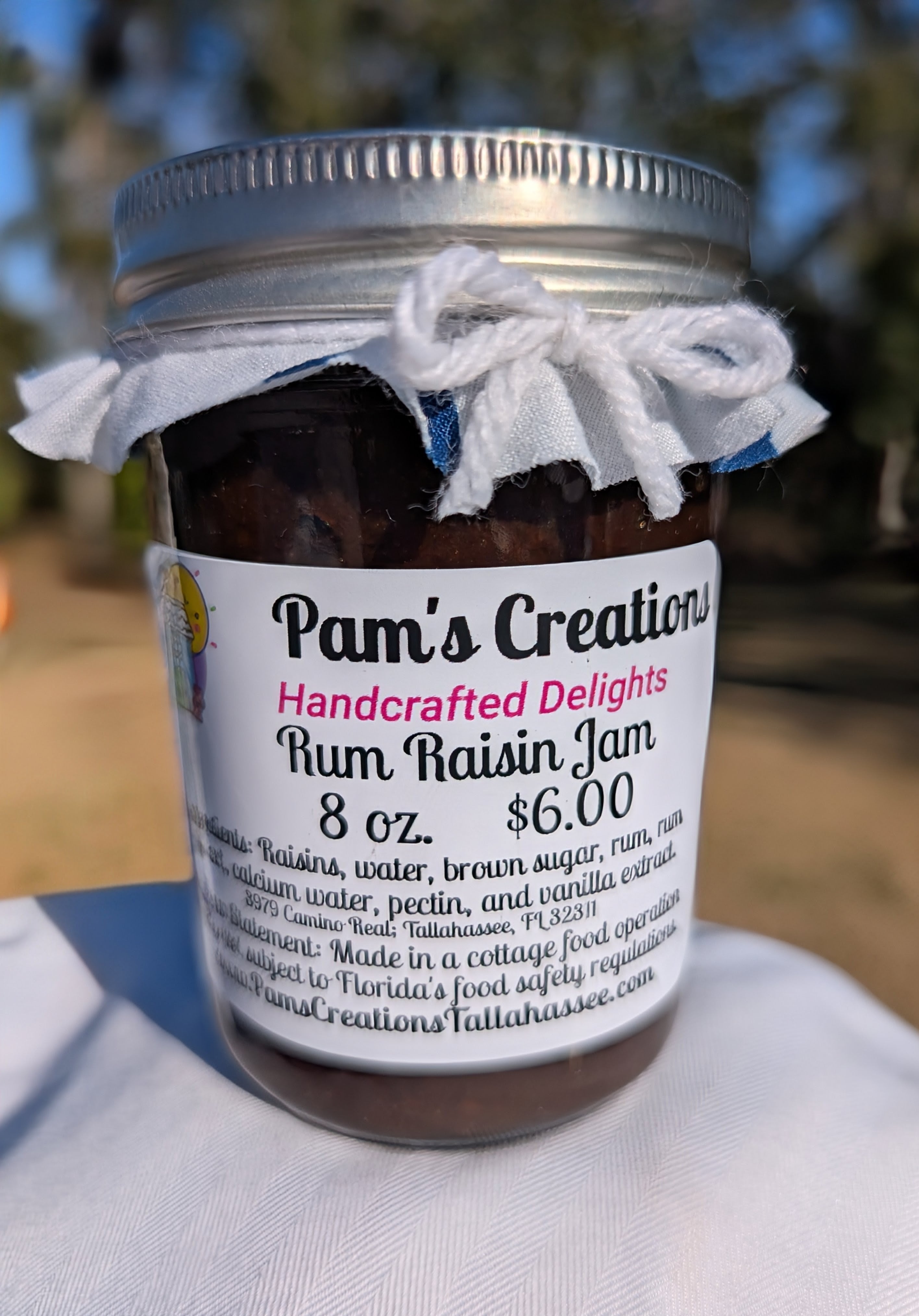 Rum Raisin Jam